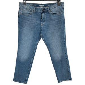 Goodfellow & Co SZ 40Wx30L Mens Skinny Jeans Zip-Fly Medium Wash Flex 4-Way Blue
